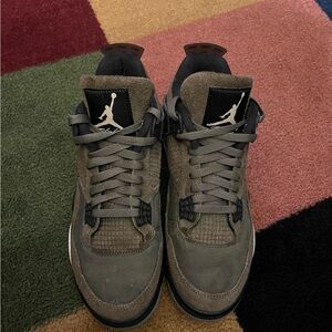Jordan Men's Khaki and Black Sneakers